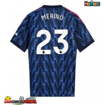 Camisa de Futebol Arsenal Mikel Merino #23 Equipamento Secundário 2025-26 Manga Curta